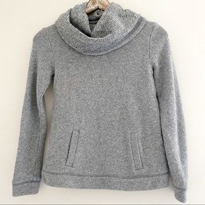 J.Crew XS Gray Wool Blend Cowl Neck Sweater